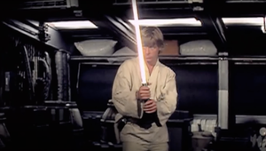 Corridor Crew Recreates The Original In-Camera Lightsaber Visual Effects Used in the Original STAR WARS