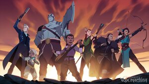 CRITICAL ROLE Reveals New Character Art for THE LEGEND OF VOX MACHINA Series