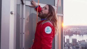 For Some Reason Jared Leto Climbed The Empire State Building in a Strange Stunt