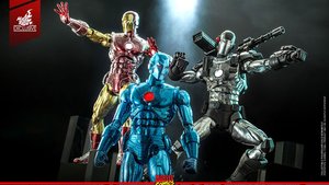 Hot Toys Unveils New Iron Man Stealth Armor and War Machine Figures In Origins Collection