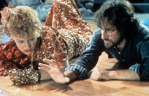 Kate Capshaw and Steven Spielberg Talk About the Scrapped INDIANA JONES AND THE TEMPLE OF DOOM Scene That Had Her in a Panic