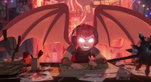 Teaser Trailer for Netflix's Fantasy Adventure Animated Film NIMONA with Chloë Grace Moretz