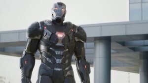 Unused Concept Art For War Machine in AVENGERS: ENDGAME Shows Him With Rocket Boosters