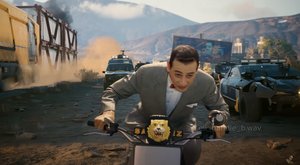 Watch Pee-Wee Herman Get Crazy in The World of CYBERPUNK 2077