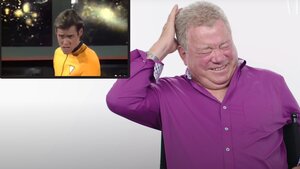 William Shatner Reviews Impressions of His Captain Kirk STAR TREK Character